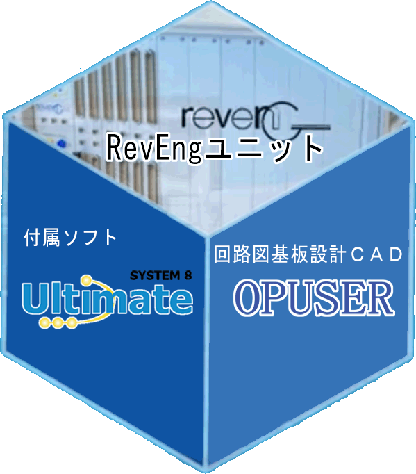 回路図基板復元 システム構成