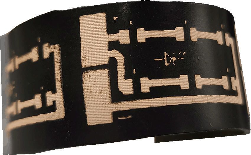 導電性インク　ゴム板印刷